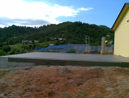 Edge Concreting - House Slab Extension